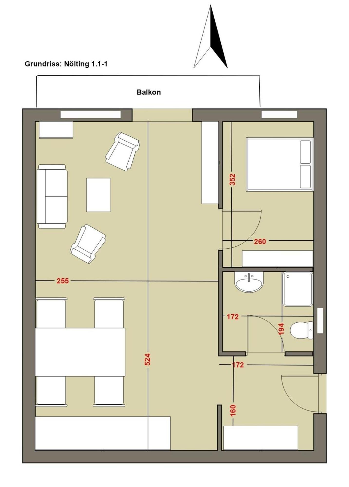 Seepark Wohnung 1 1 Scharbeutz Bagian luar foto
